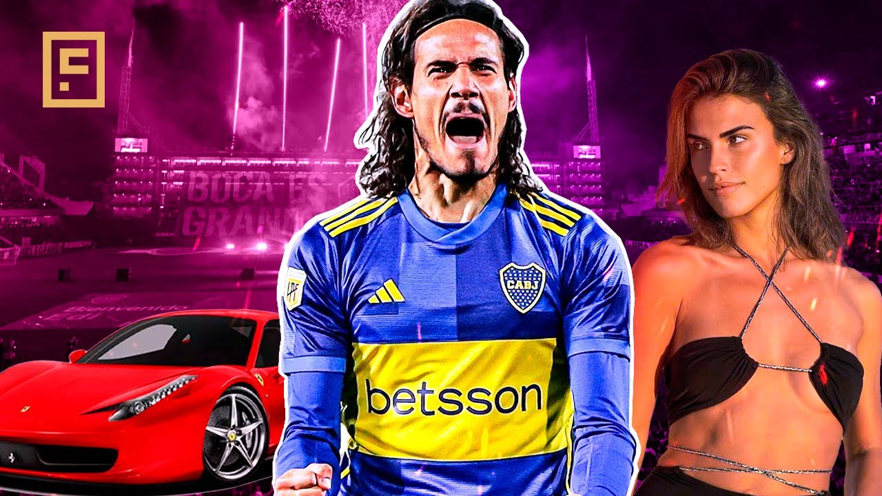 A VIDA, O LUXO E AS TRETAS DO CAVANI DO BOCA JUNIORS