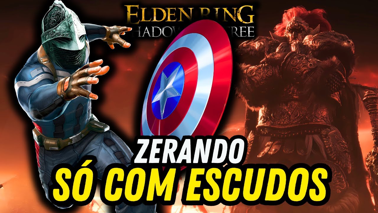 ELDEN RING E DLC APENAS COM ESCUDOS!