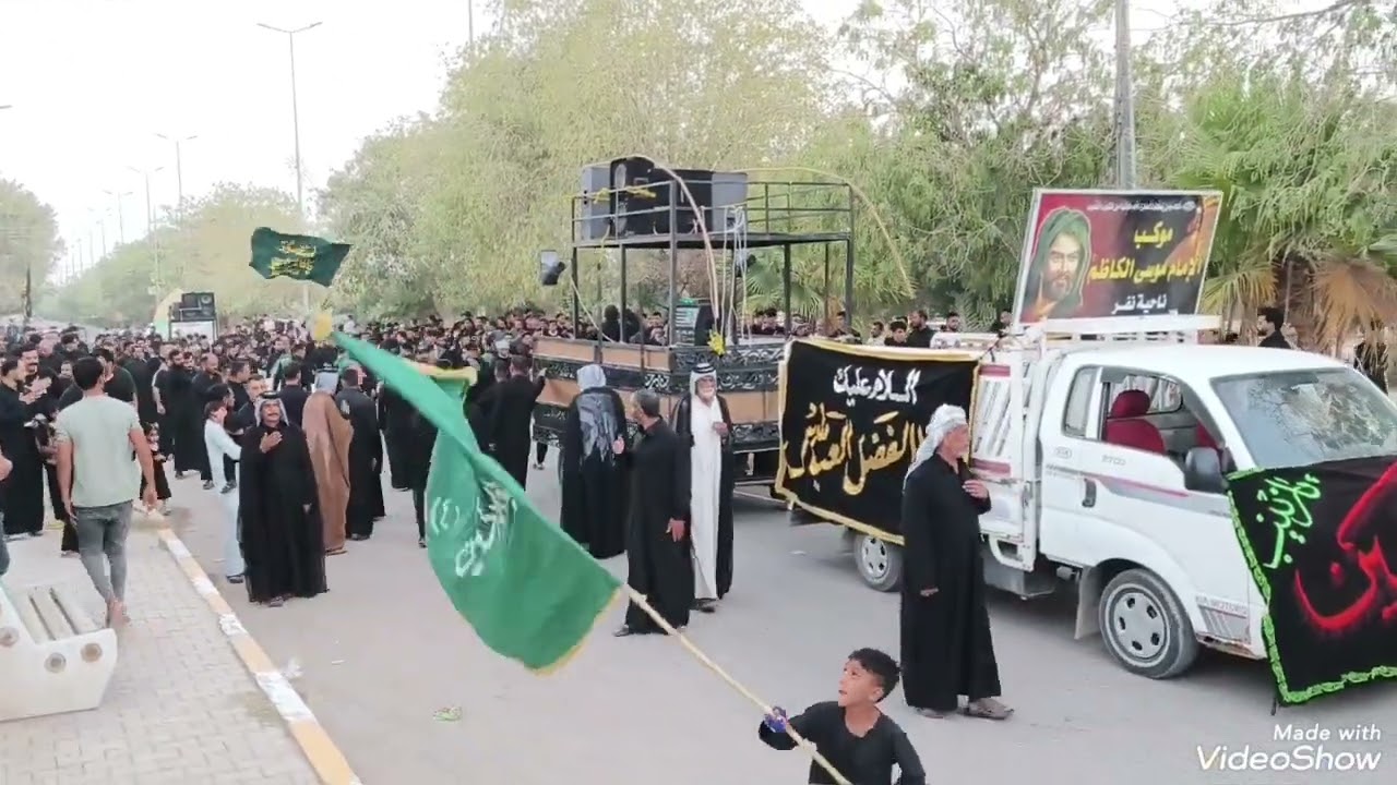 مواكب زنجيل عزاء الحسين .ع. ناحيه نفر.2025..يا ابا عبد الله الحسين