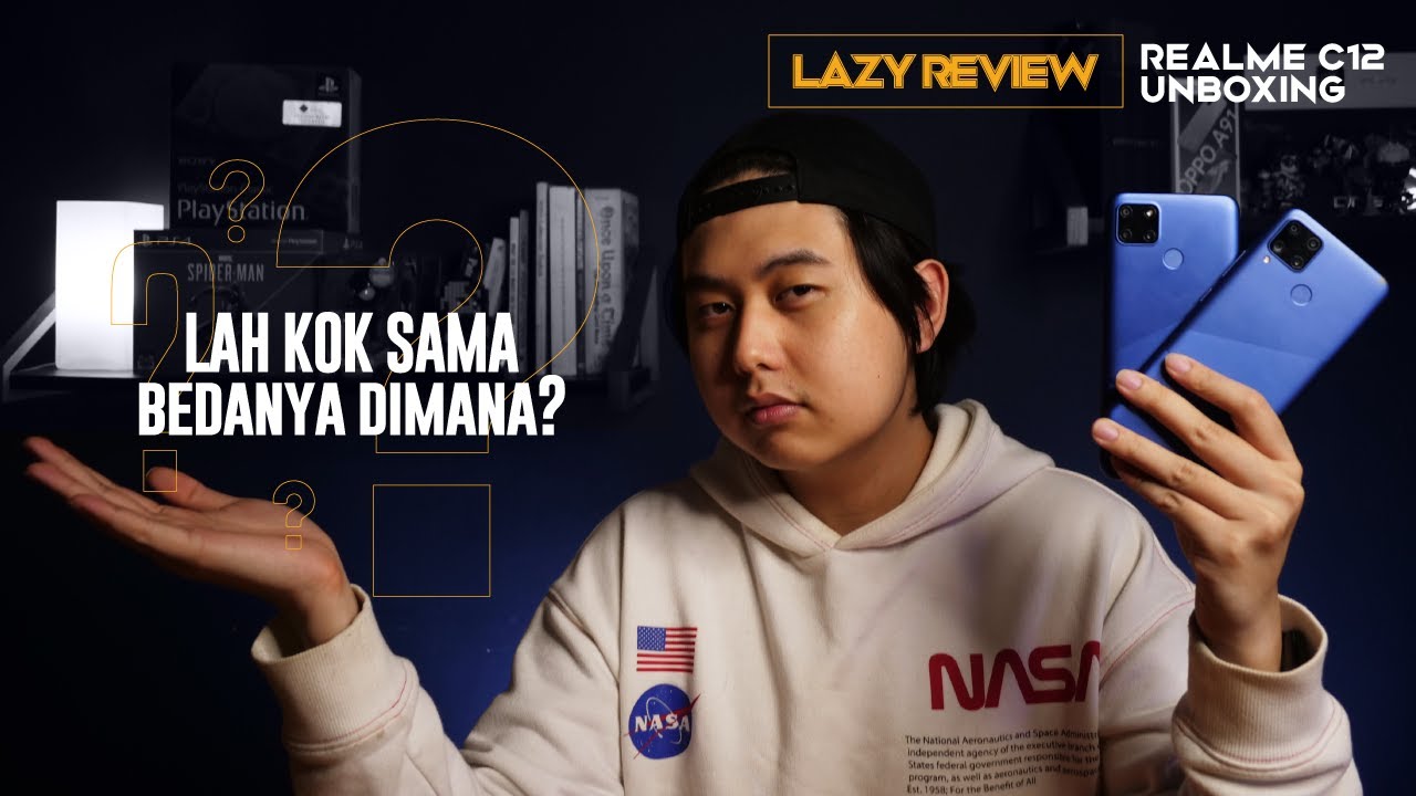 Unboxing Realme C12, 1,7 Jutaan! Bedanya Sama Realme C11 & Realme C15? - Lazy Review