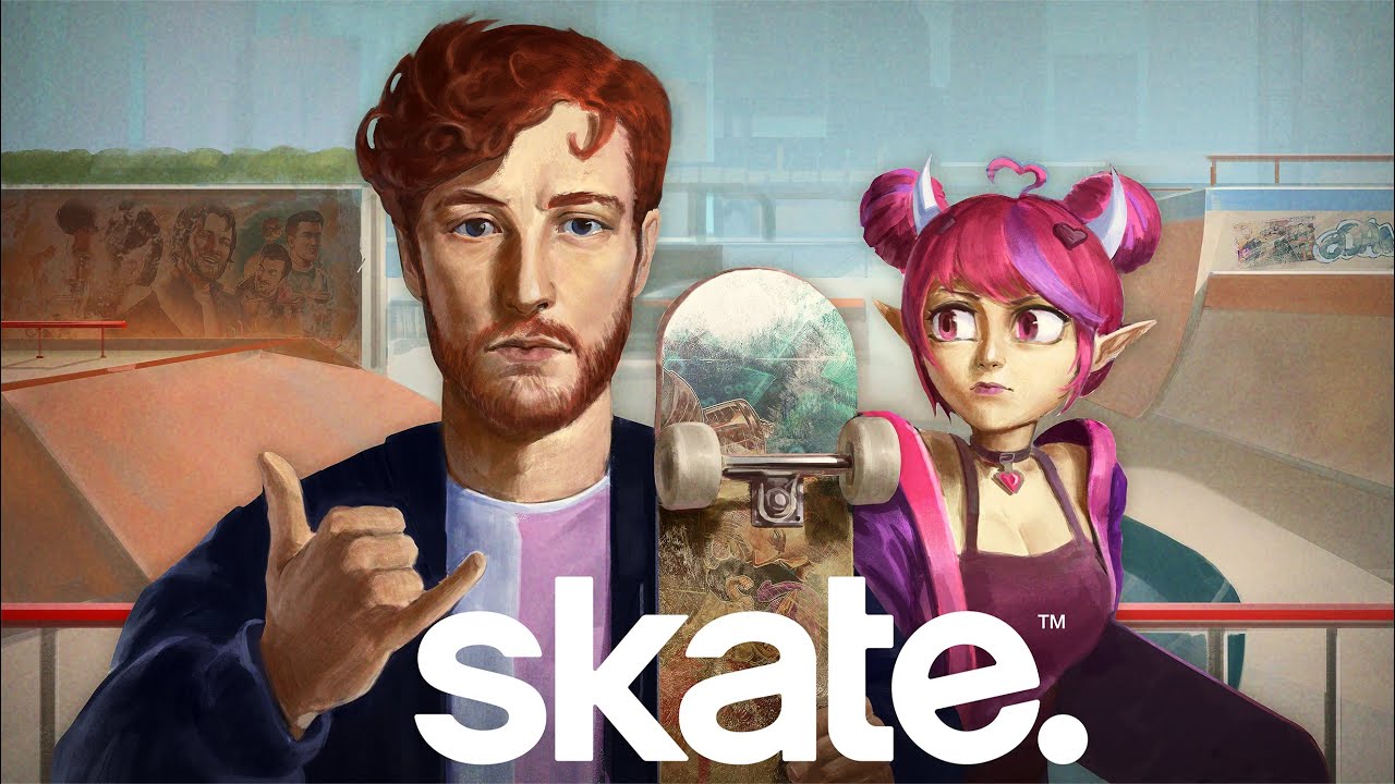 VTubers Teach me How to Skate