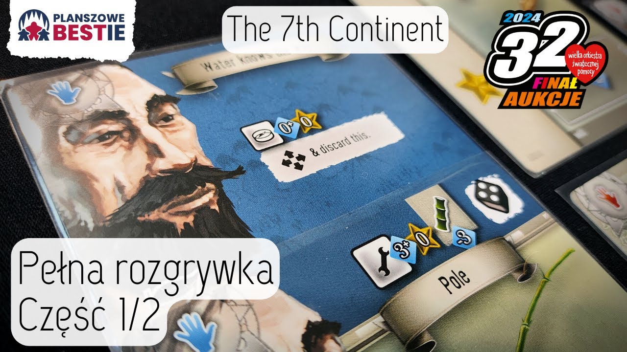 Planszowe Bestie #323 - The 7th Continent - Pełna rozgrywka cz. 1/2 - 27.01.2024