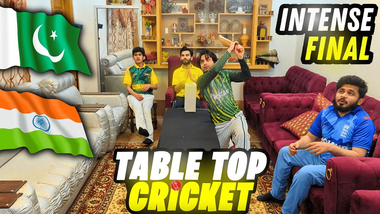 INDIA vs PAKISTAN | The Most Intense FINAL Ever | Table Top Cricket Tournament