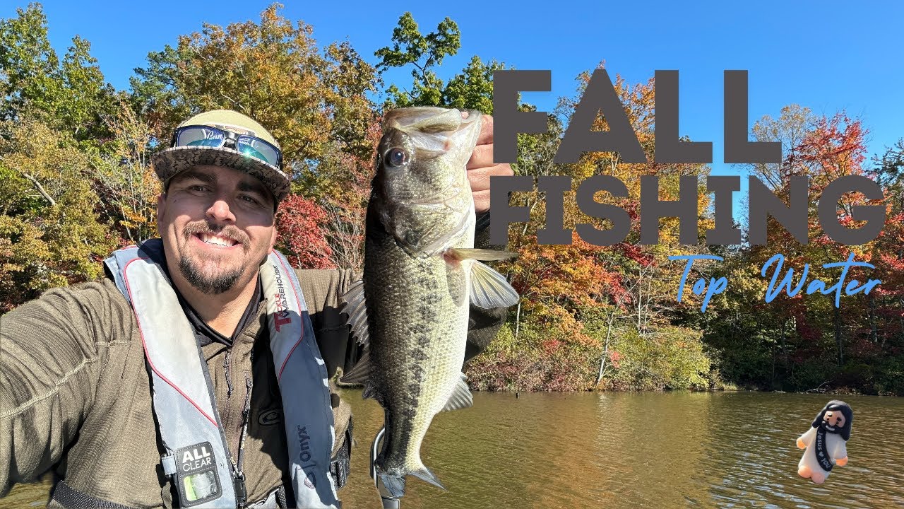 Kayak Fishing and Fall Top Water Action