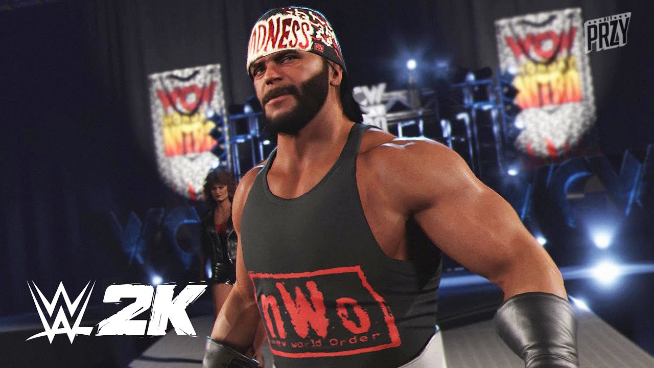 'MACHO MAN' RANDY SAVAGE (nWo Wolfpac) w/ Miss Elizabeth 🐺 | WWE 2K24
