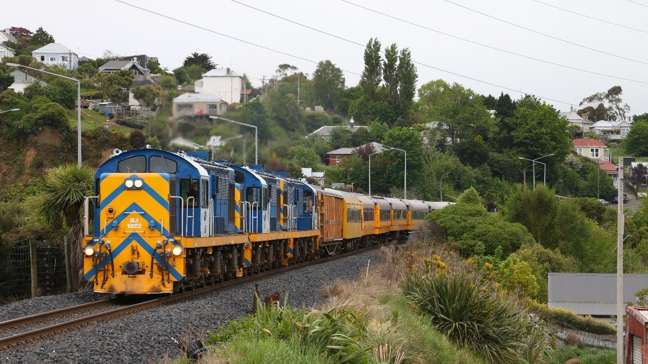 KiwiRail & Heritage Services | Rail Movements 2025 (4K)