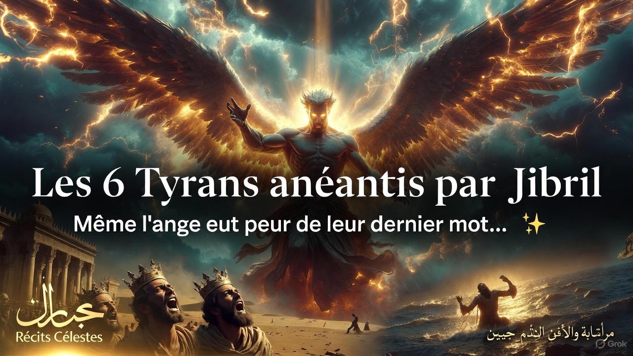 Le dernier mot de Pharaon que Jibril a &eacute;touff&eacute; 😱 L&rsquo;ange a eu peur qu&rsquo;Allah pardonne&hellip; 🤲