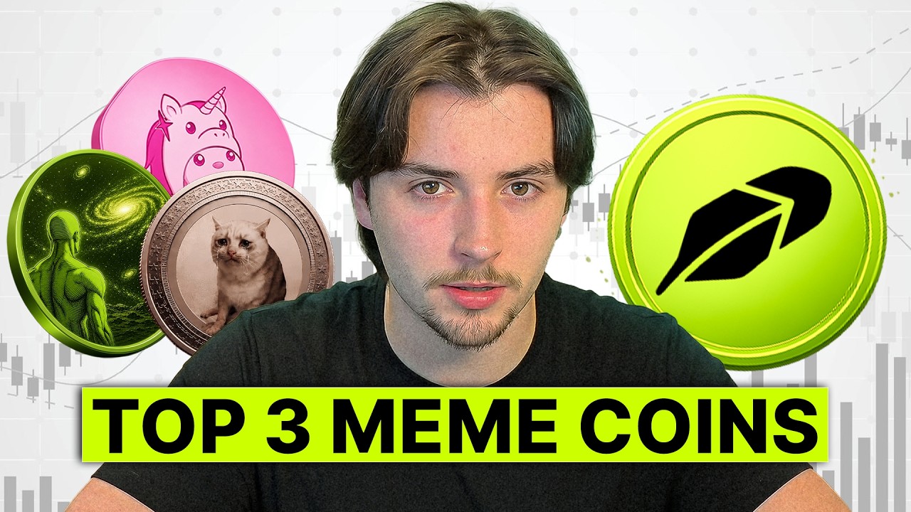 Лучшие мем-коины в сети Robinhood прямо сейчас