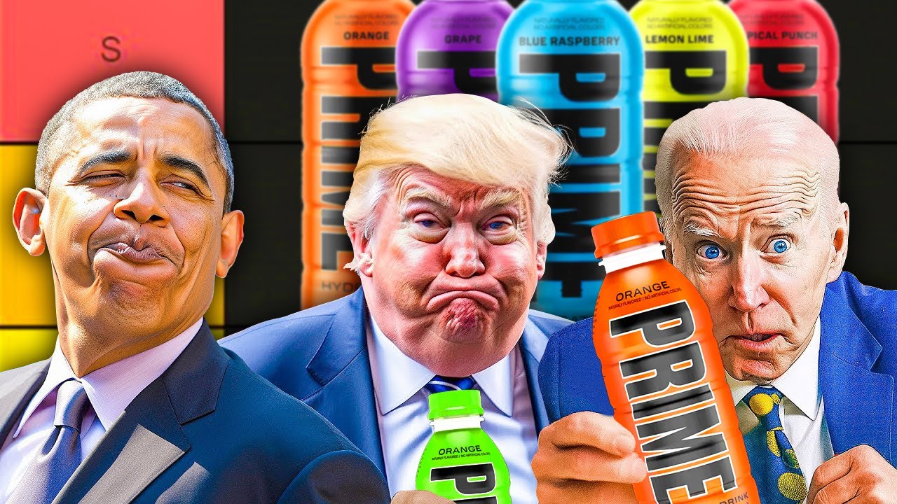 US Presidents Rate PRIME Flavours (Tier List)