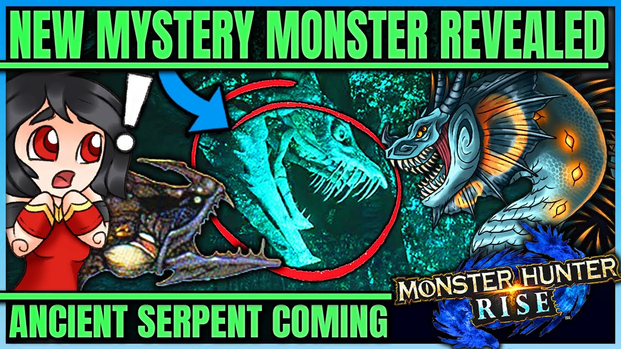 New Secret Monster Revealed - Ancient Serpent Elder Dragon is in Rise - Monster Hunter Rise! #rise