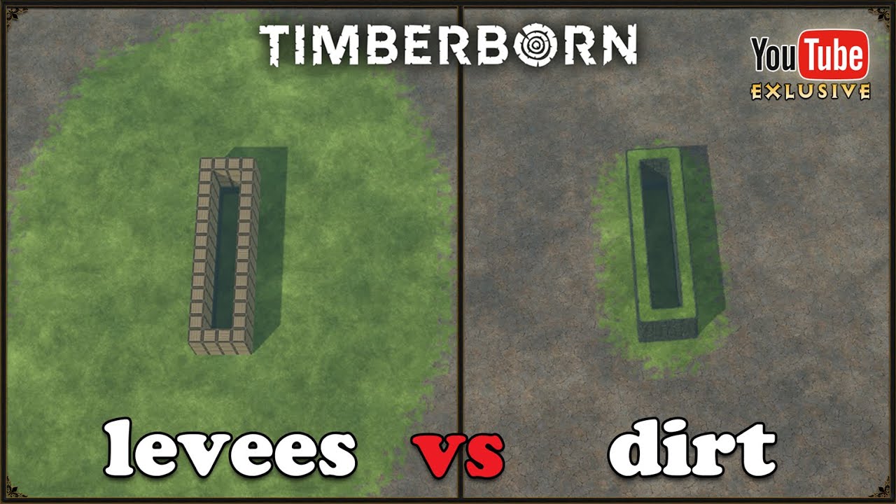 Levees VS Dirt - Timberborn