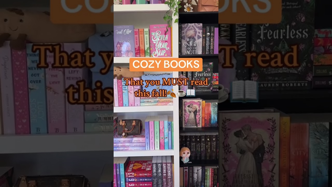 COZY BOOKS YOU MUST READ FOR FALL! 🧡