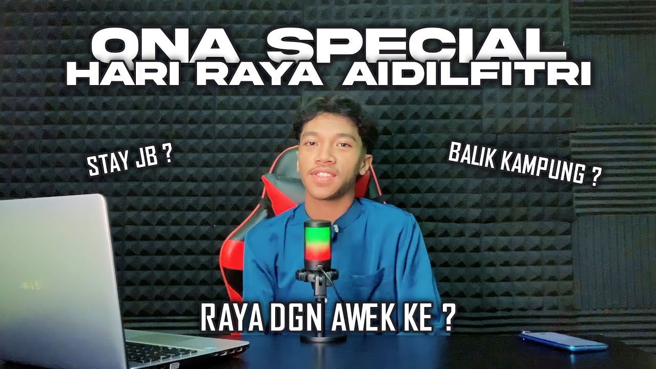 Raya Dekat Mana ? Raya Dengan Awek Ke? QNA SPECIAL HARI RAYA AIDILFITRI