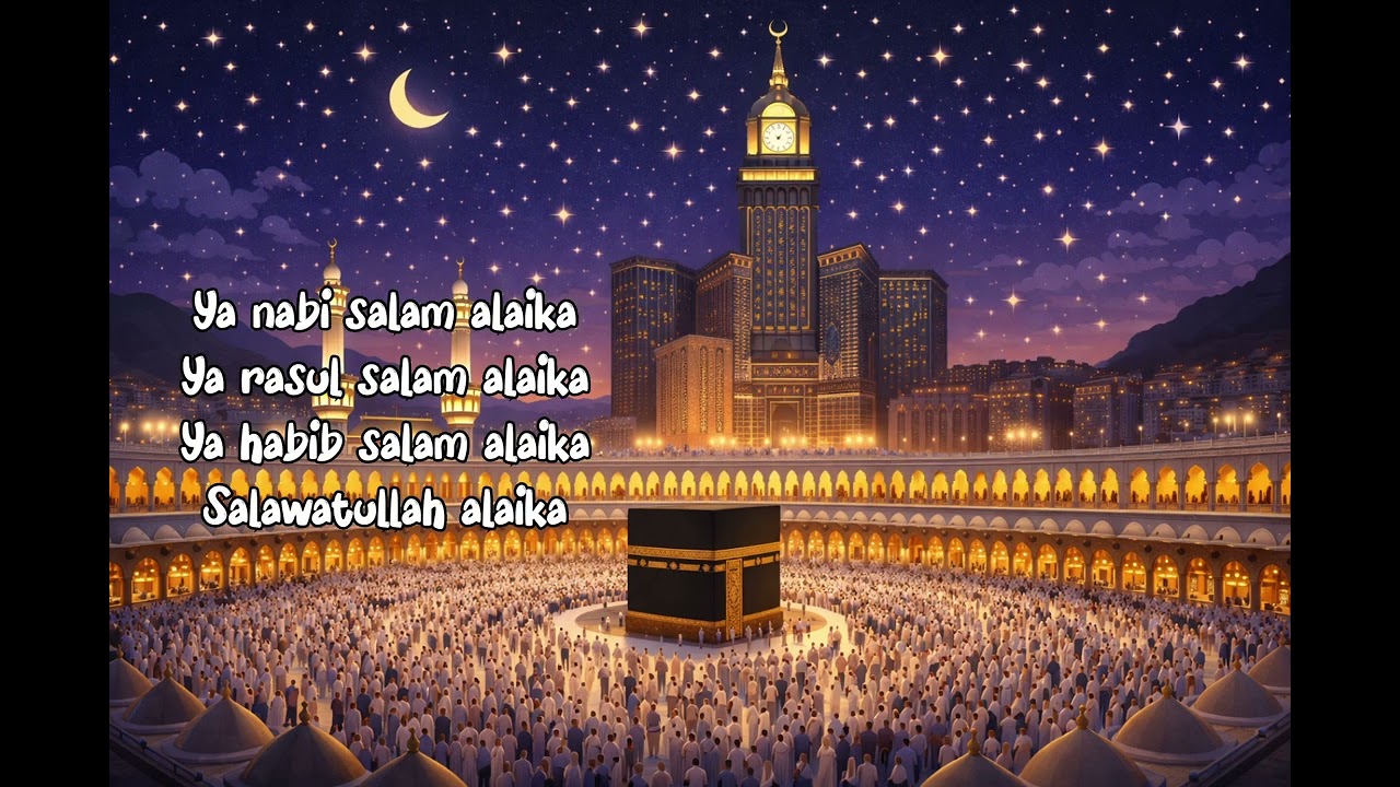 Ya Nabi Salam Alaika [Musik Suno AI] #religius 