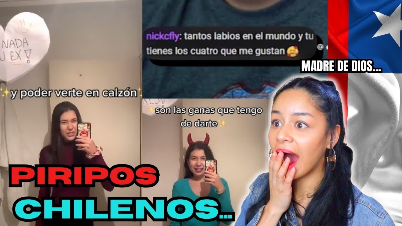 EXTRANJERA REACCIONA a PIROPOS CHILENOS por PRIMERA VEZ | 18+