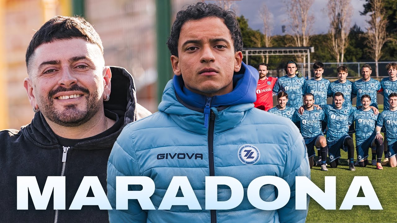 🇦🇷⚽️ EMOZIONE INCREDIBILE! MARADONA JR alla ZETA NAPOLI! TERZA CATEGORIA CAMPANA 