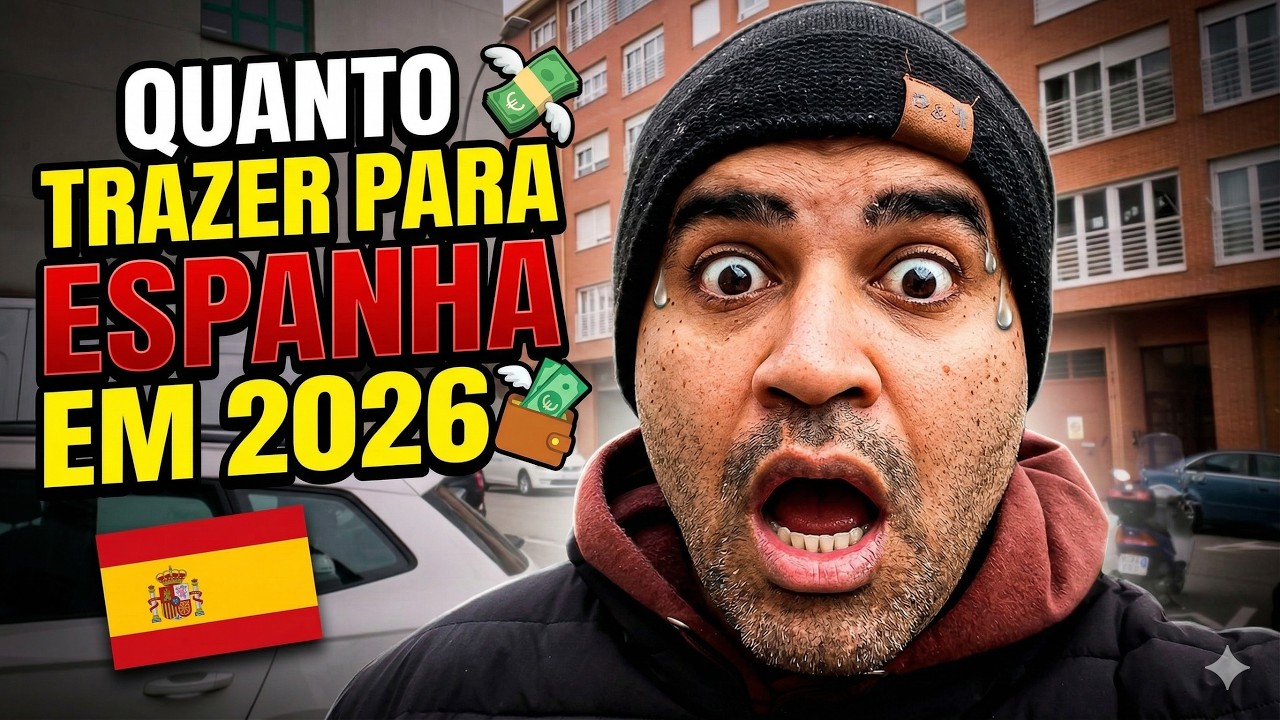 ESSA É A REALIDADE DE VIVER FORA EM 2026 BRASILEIRO NA ESPANHA
