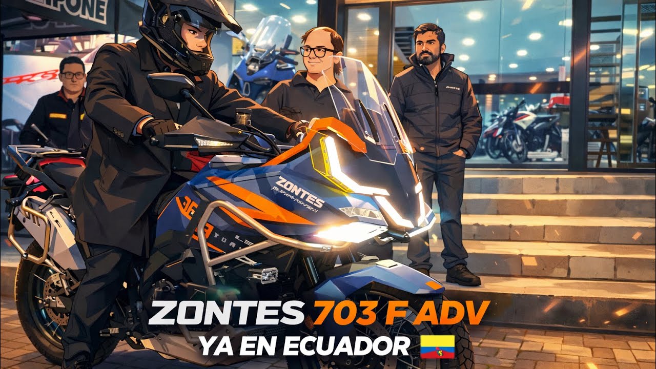 Un review muy esperado y fuera de lo tradicional!!! #zontes703f #adventure #offroad #ecuador 