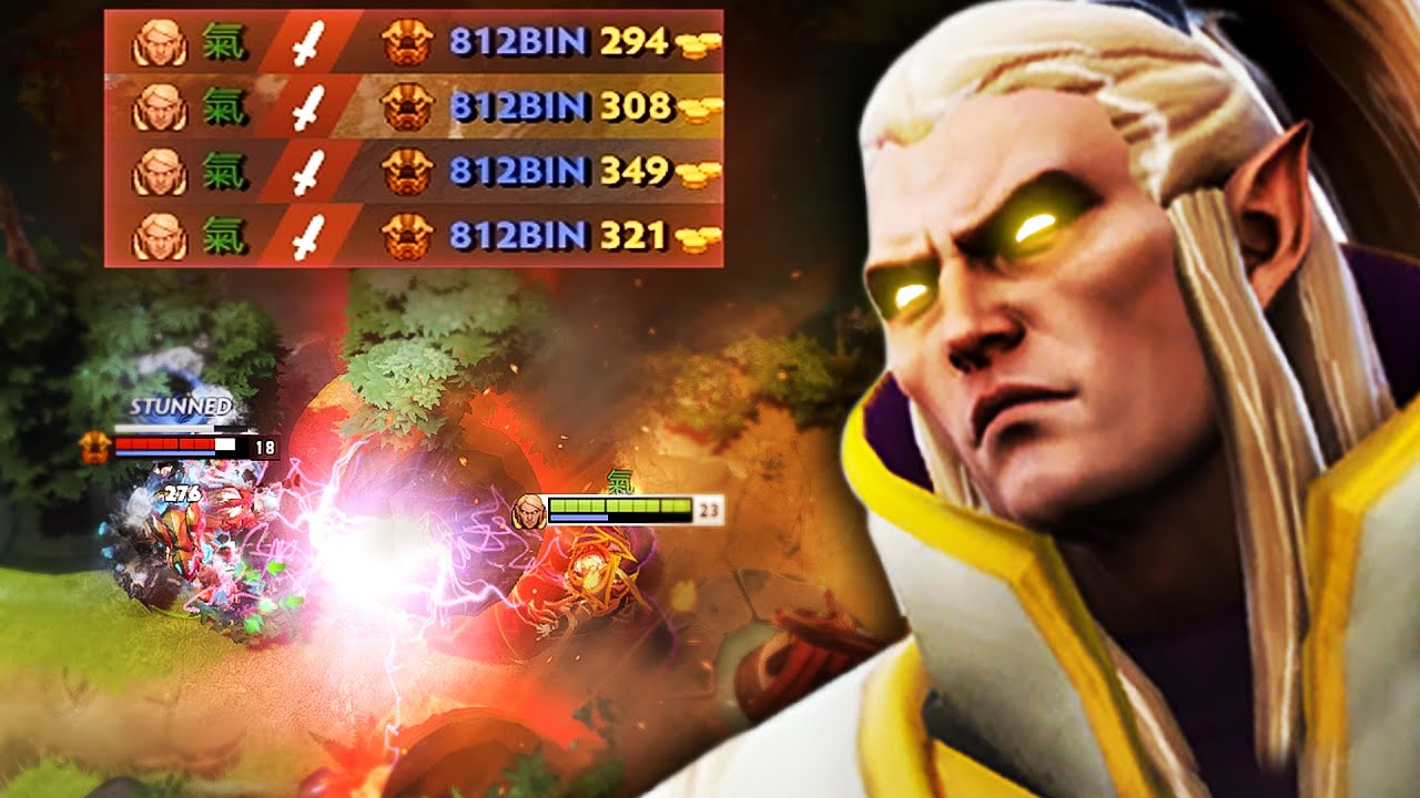 PERFECT GAME!! 0 Deaths Invoker DESTROYS Earthshaker Mid | Dota 2 Invoker