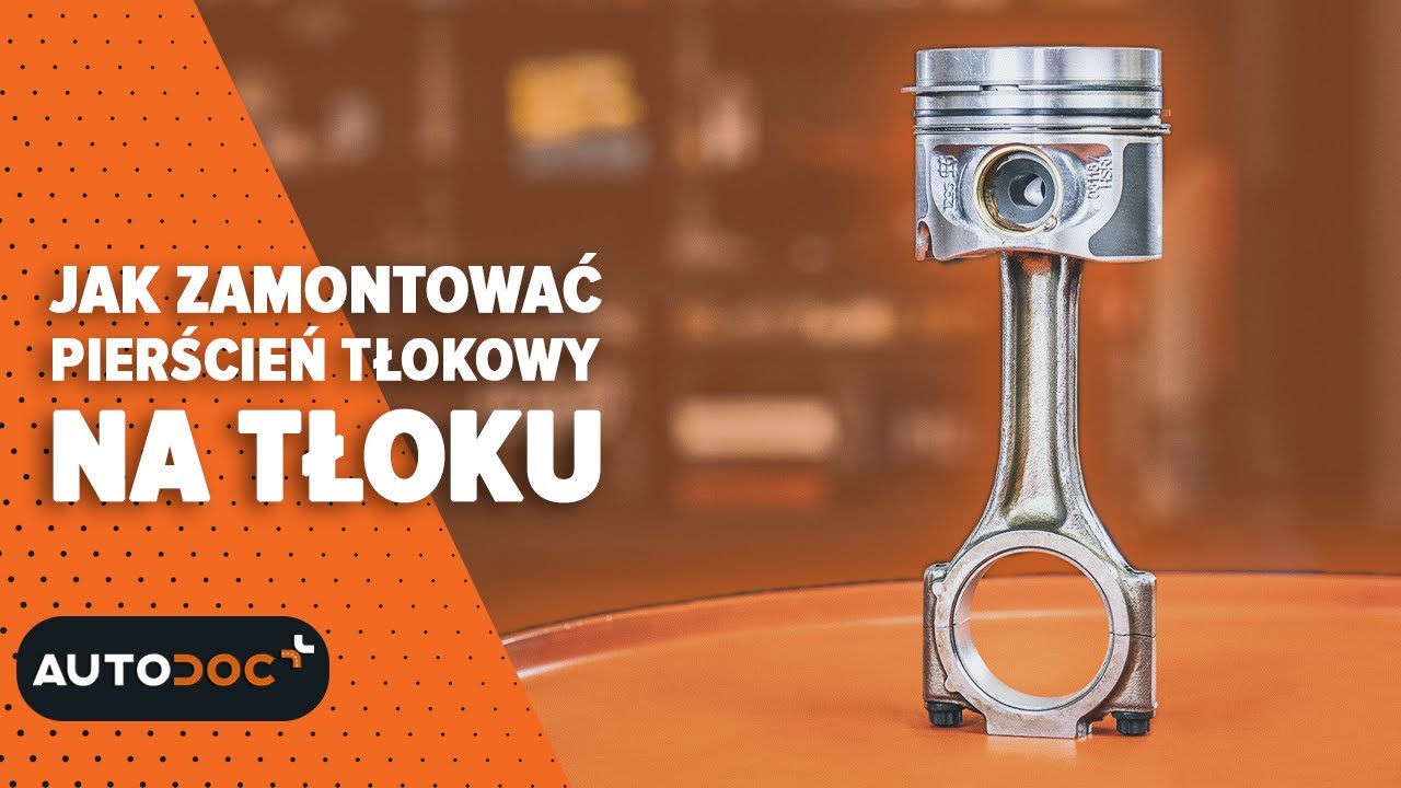 Jak zamontować pierścień tłokowy na tłoku | #autodoc #lifehack