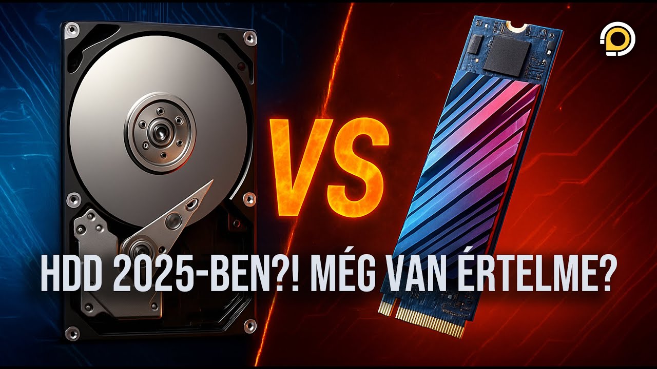 HDD vs SSD: Ki nyer 2025-ben? – Tech Percek #4