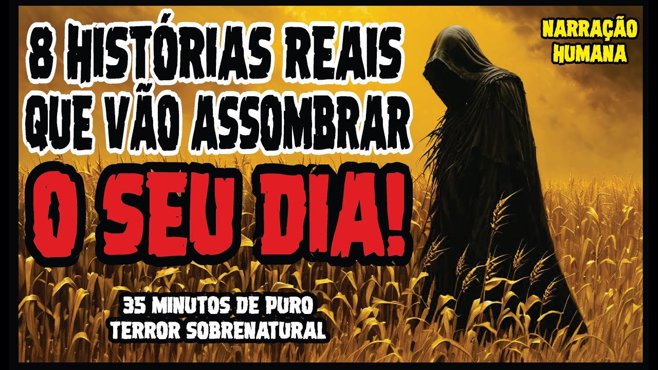 8 HISTÓRIAS QUE VÃO FICAR NA SUA MEMÓRIA POR DIAS! | CASOS SOBRENATURAIS REAIS