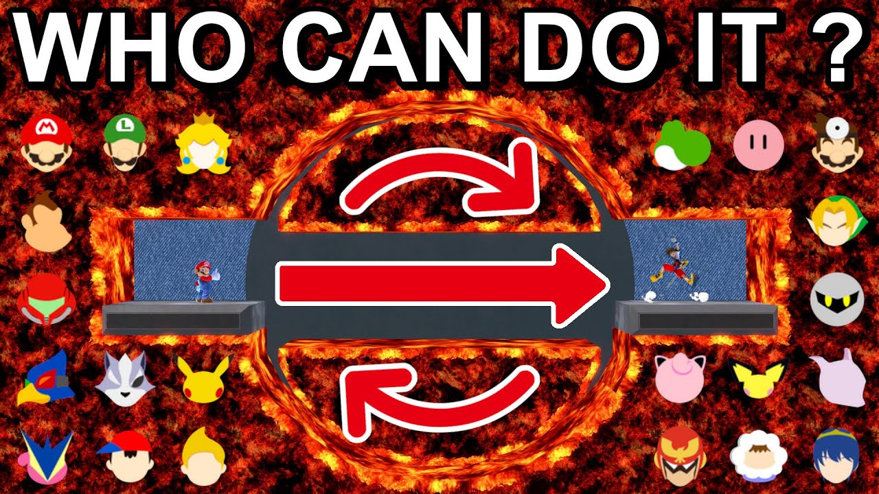 Who Can Make It? Rotating Lava Tunnel  - Super Smash Bros. Ultimate