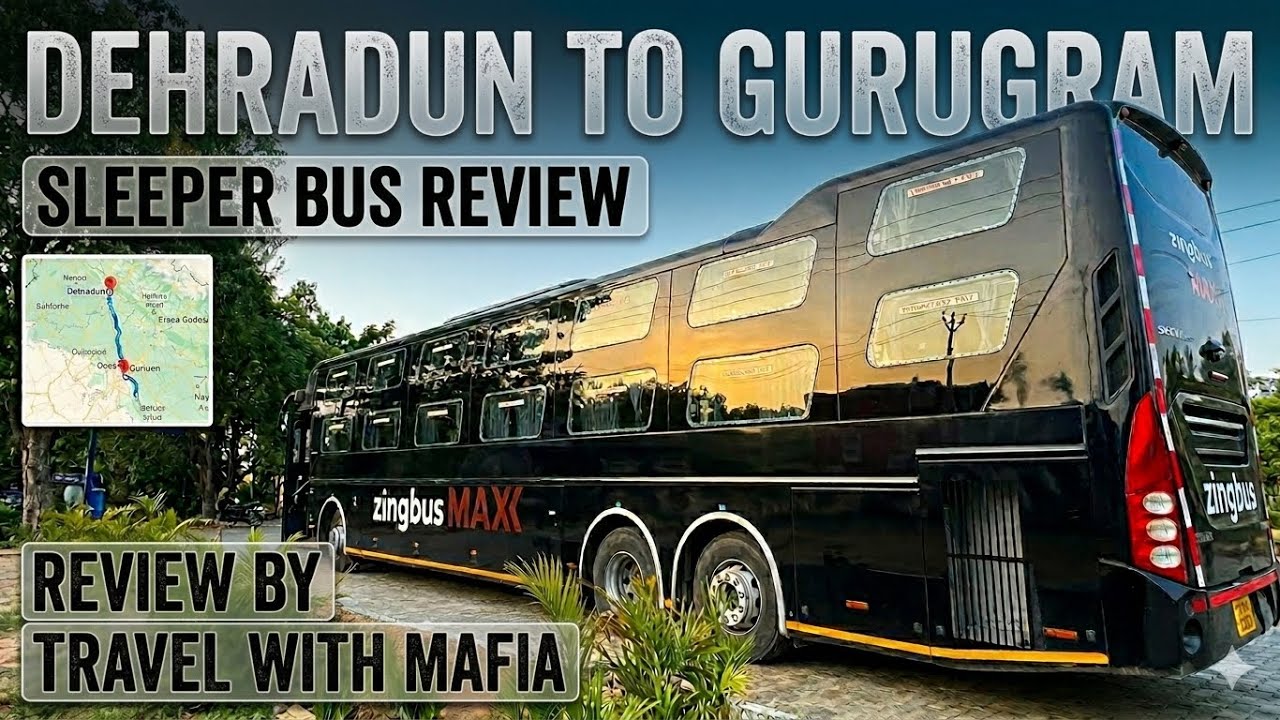 Zing Bus MAXX 😱 7 Star Bus 🙄 | What a comfort in volvo 9600 SLX Multi Axel #volvo #dehradun #travel 