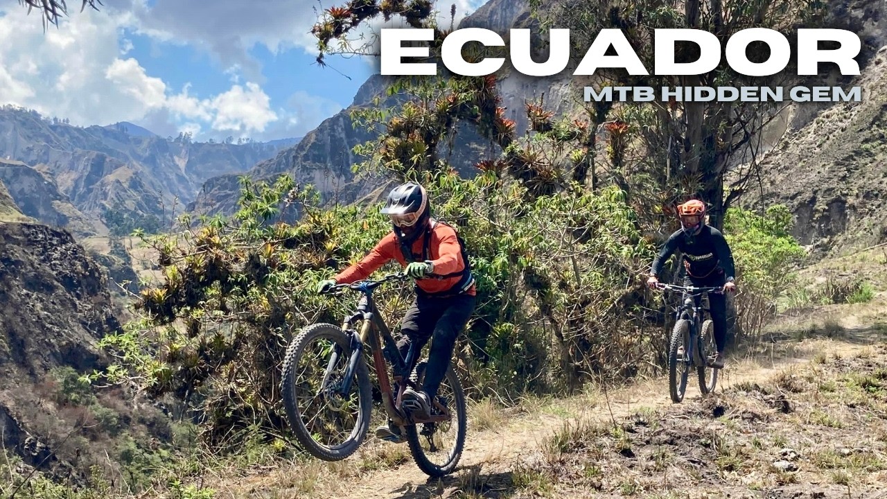 Crazy EXPOSURE & Amazing Views!!! | Ecuador Mountain Biking Adventure - MTB Day 3