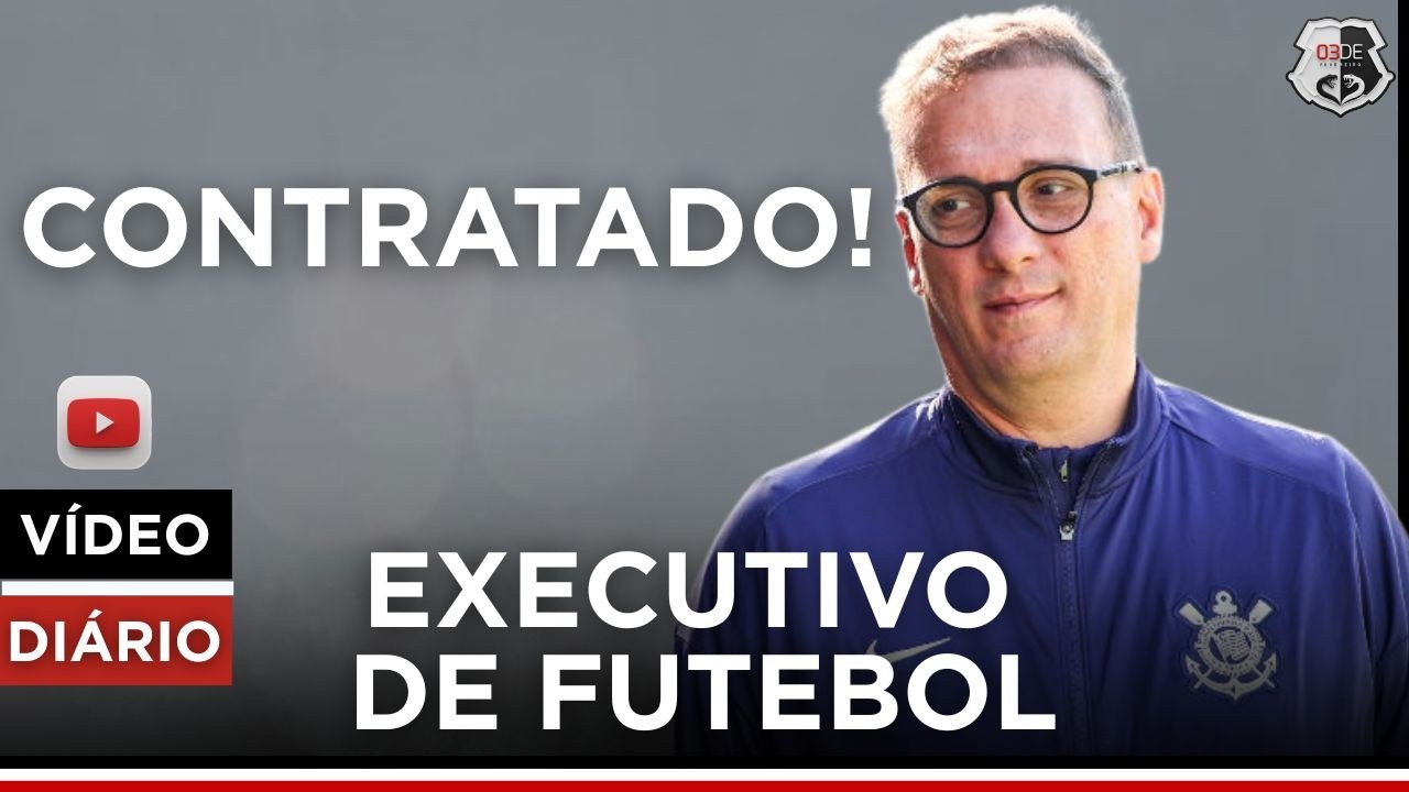 🚨 NOTÍCIA BOA NO ARRUDA! EX-CORINTHIANS ALEX BRASIL É O NOVO EXECUTIVO DO FUTEBOL TRICOLOR!