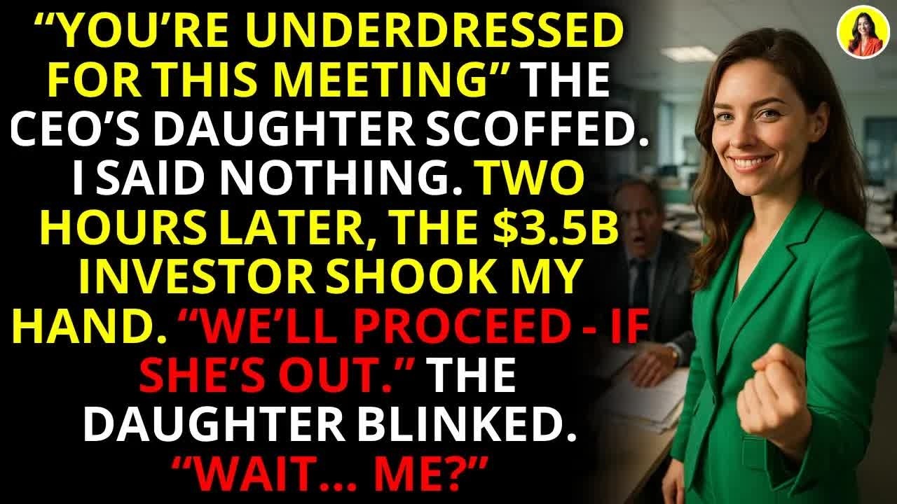 She Mocked My Suit  The $3 5B Investor Had The Last Word  ｜ Silent Revenge 💼