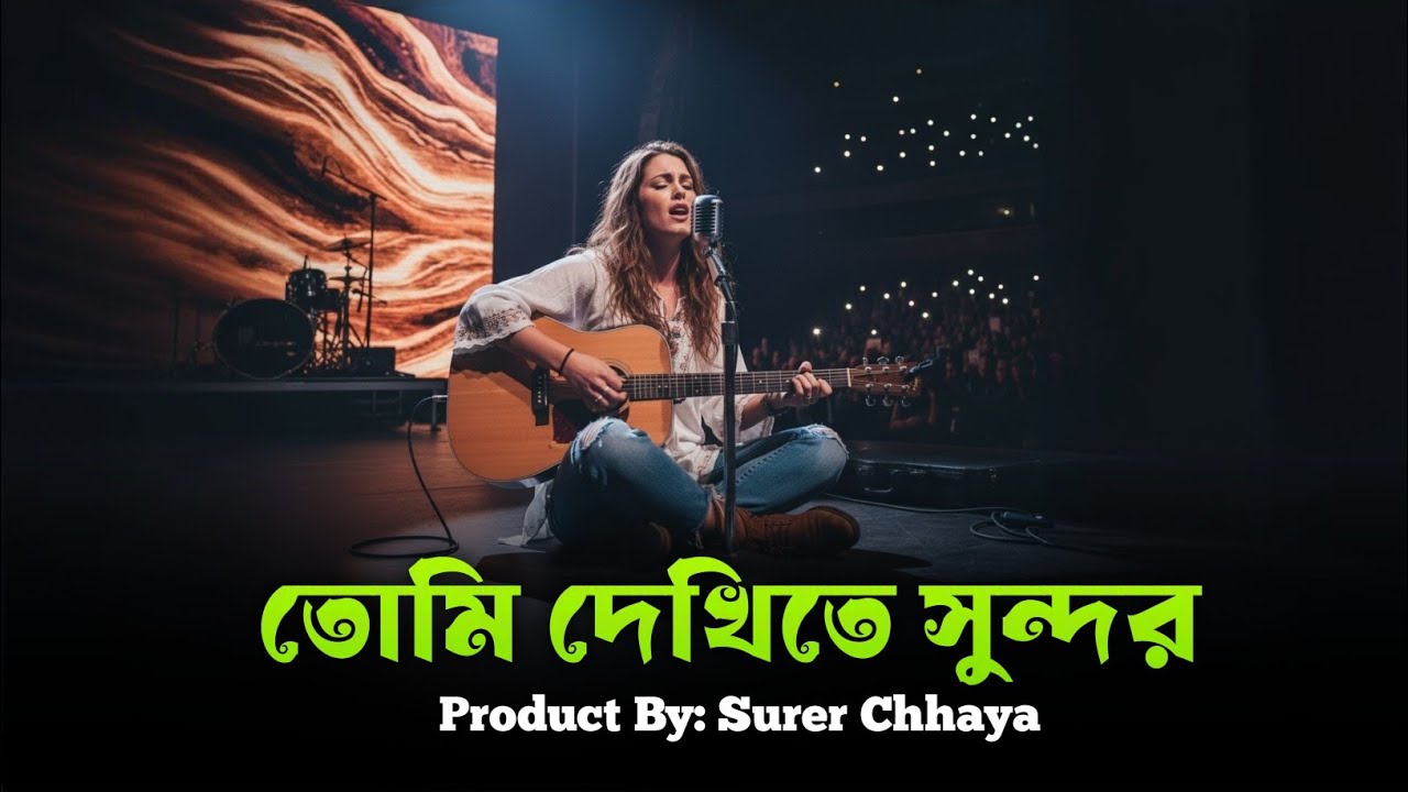 তুমি দেখিতে সুন্দর🥰🥀 | Official Audio | Surer Chhaya |Edit: Tufayel Ahmed 