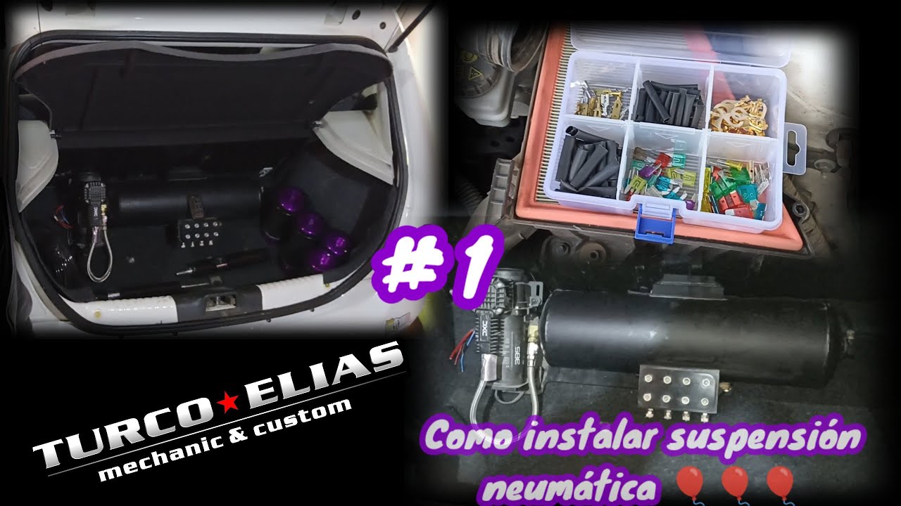 Cómo instalar suspensión neumática parte 1