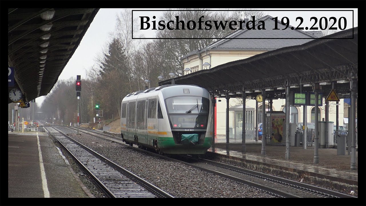 Vlaky Bischofswerda 19.2.2020