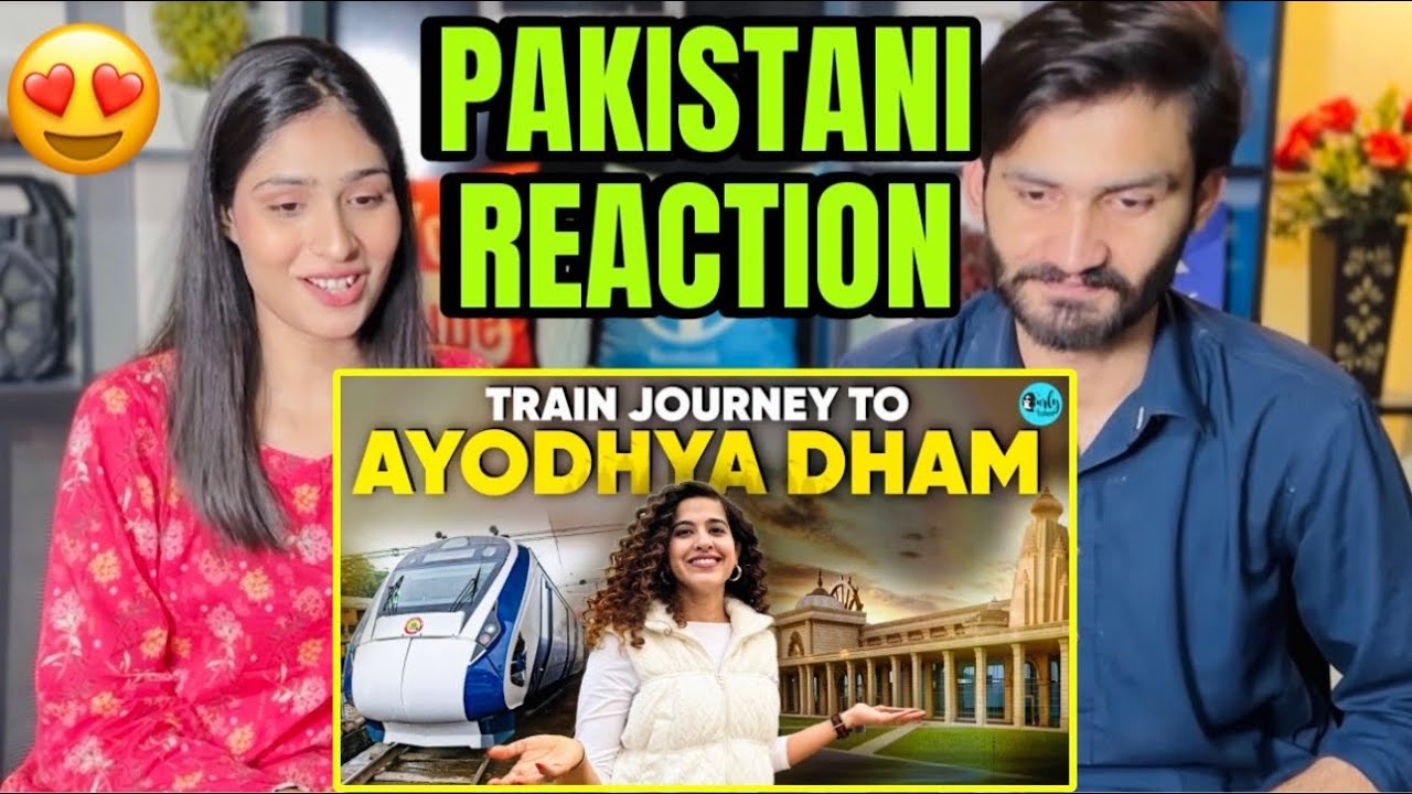 Pakistani Reaction on First VANDE BHARAT From DELHI To AYODHYA & New Ayodhya Dham Railway Station