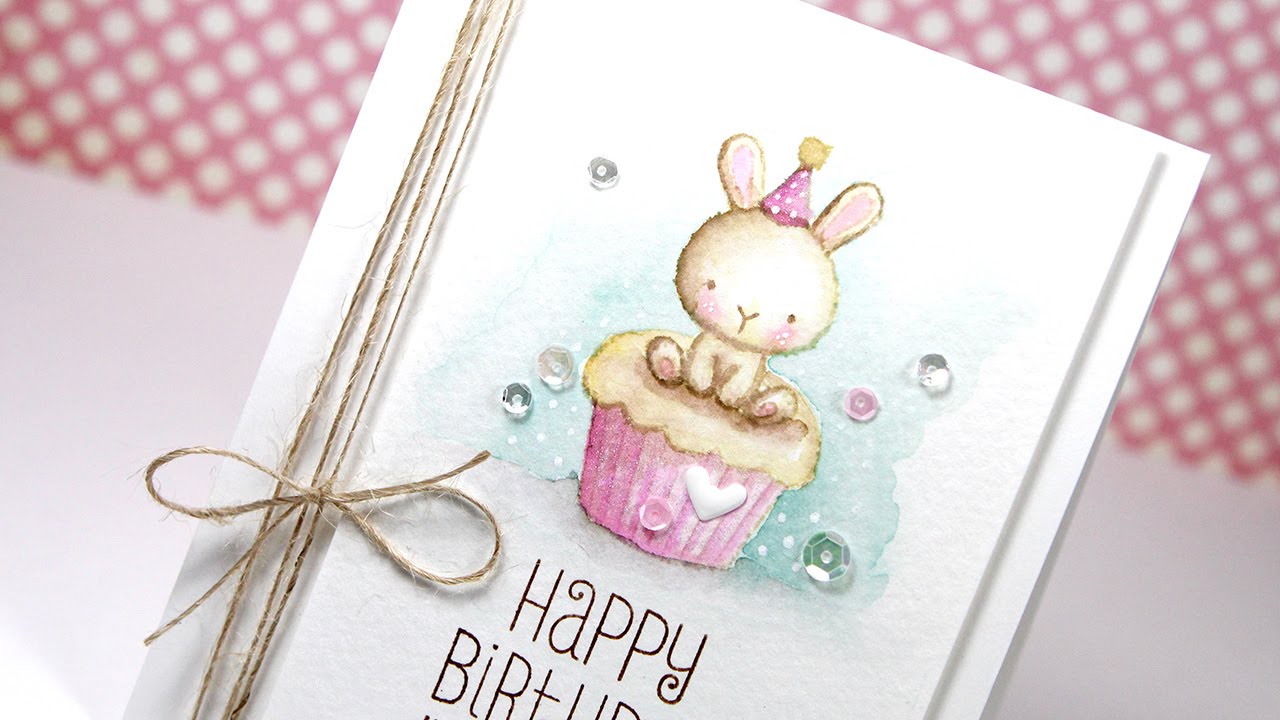 Distress Markers & Mama Elephant Carnival Cupcakes – Color Wednesday #58