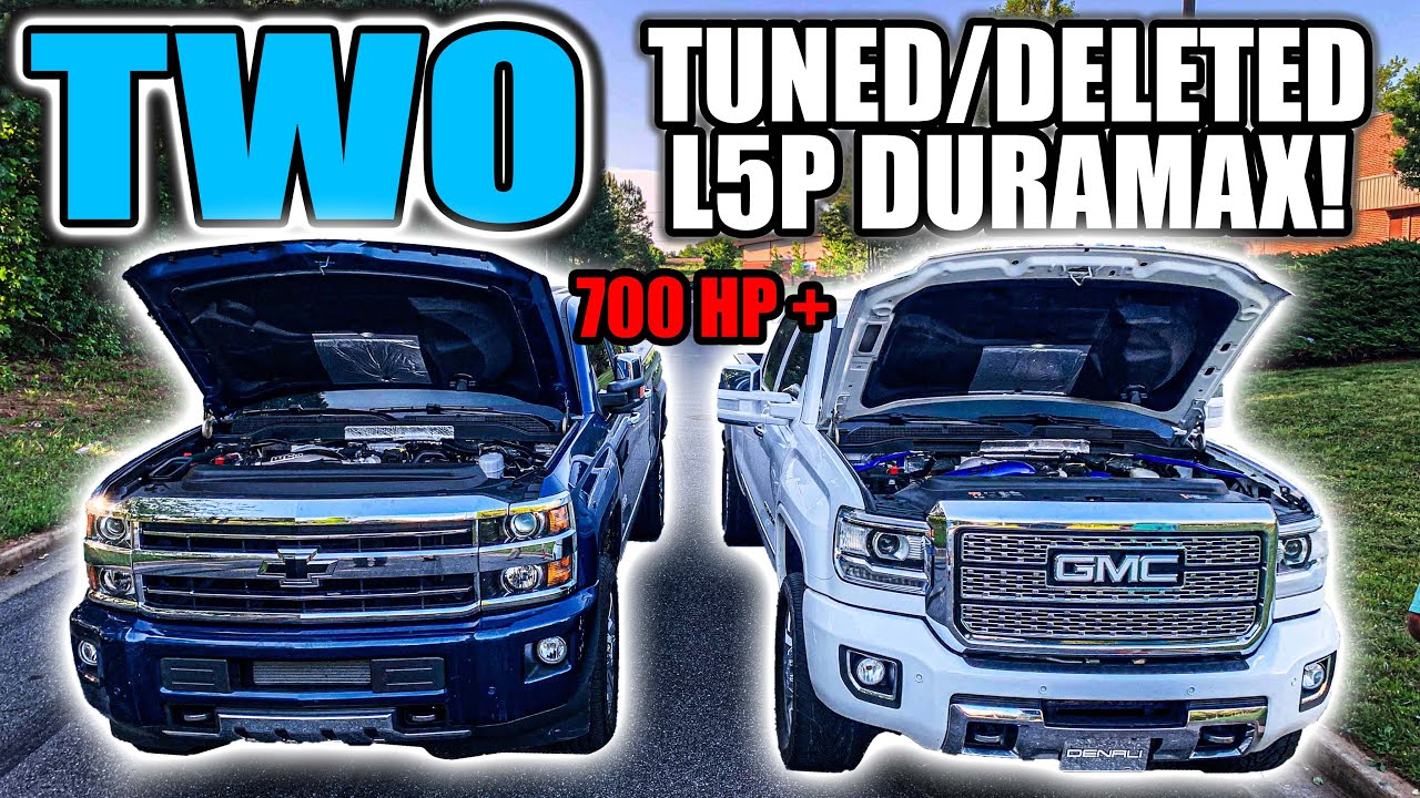 TEST DRIVE AND 4WD BOOSTED LAUNCH WITH DELETED/TUNED L5P DURAMAX | *CRAZY BURNOUT*