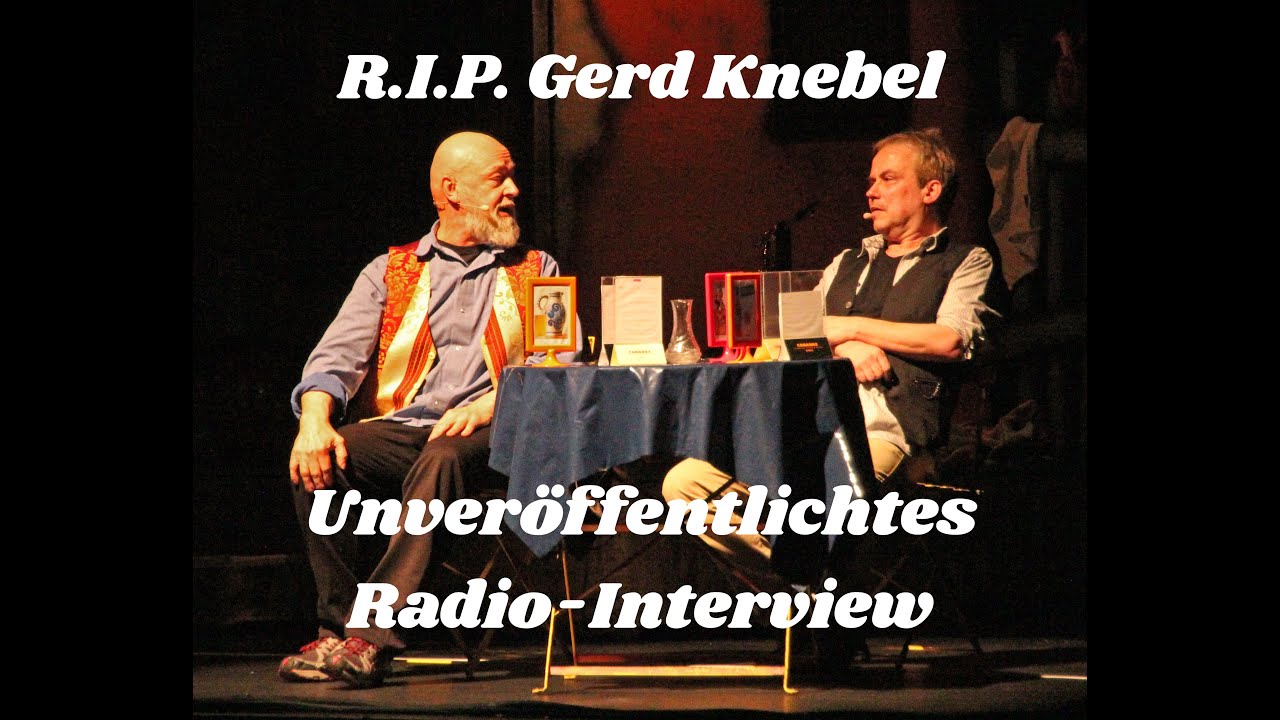 Aus meinem Tonarchiv: Radio St. Vincenz - Interview mit Henni Nachtsheim & Gerd Knebel von Badesalz