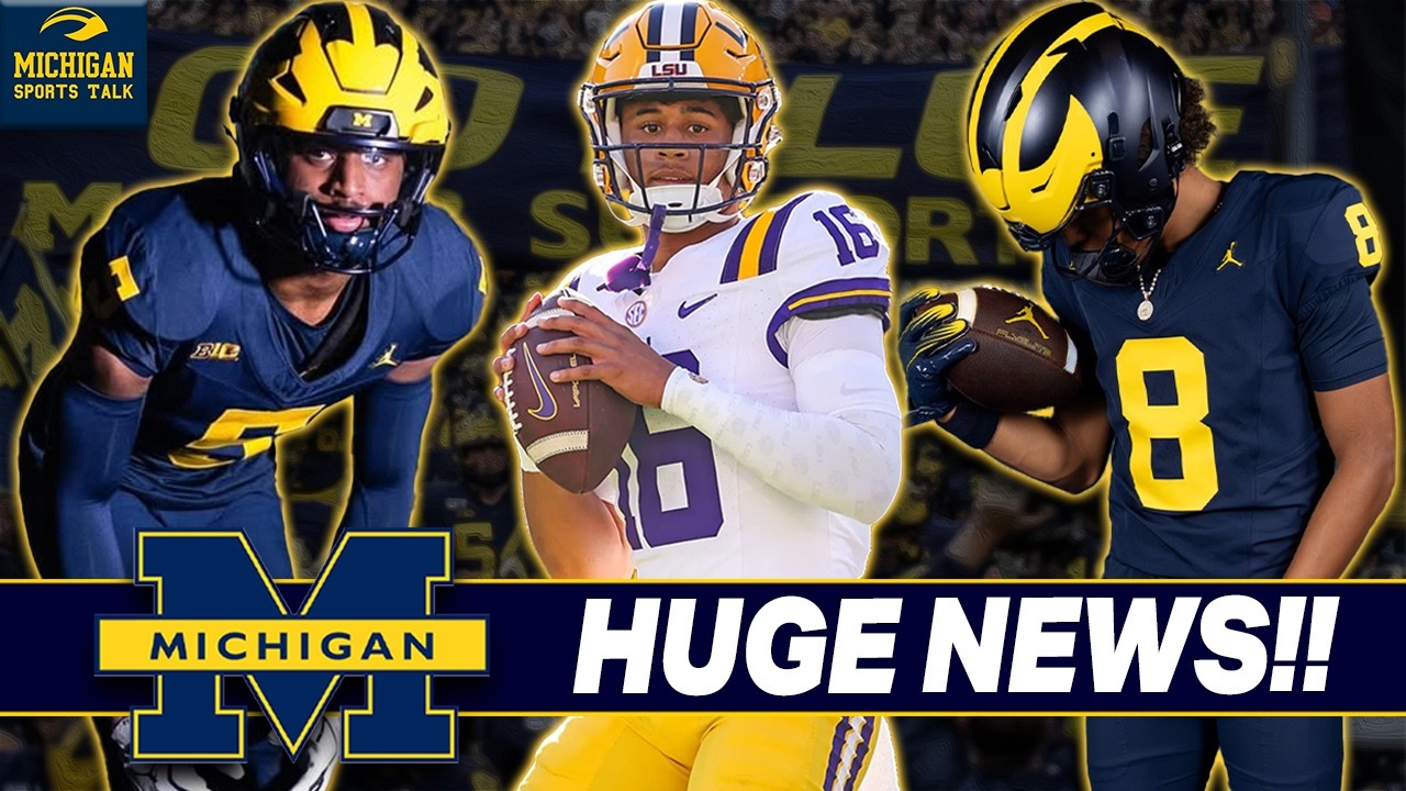 Michigan Just Got HUGE Portal Additions, NEW Commits Coming Soon? Latest on Top Targets, & More!!
