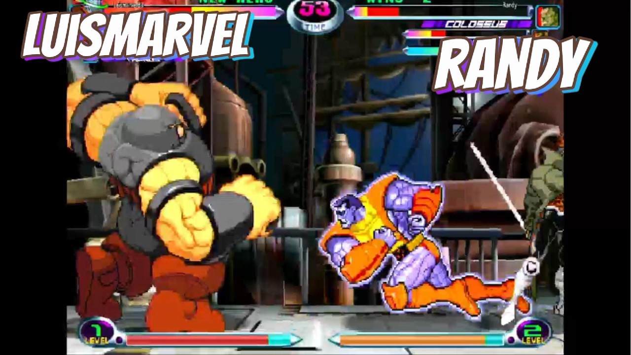 MvC2 (Steam) Randy vs Luismarvel FT10   EL maestro y el saltamonte .:20.02.2025:.