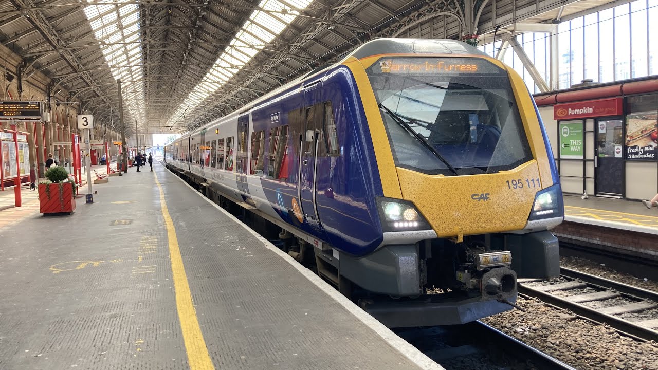 Trains at Preston 31/05/21