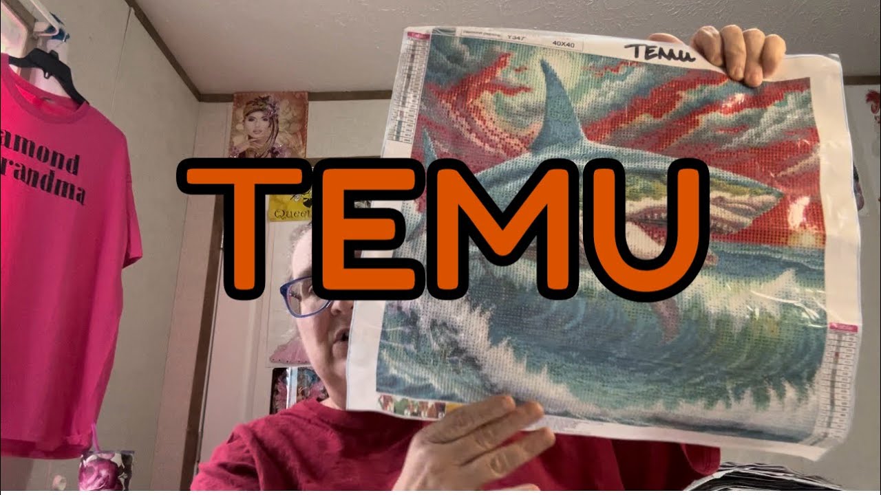 Diamond Painting Haul/Unboxing from TEMU