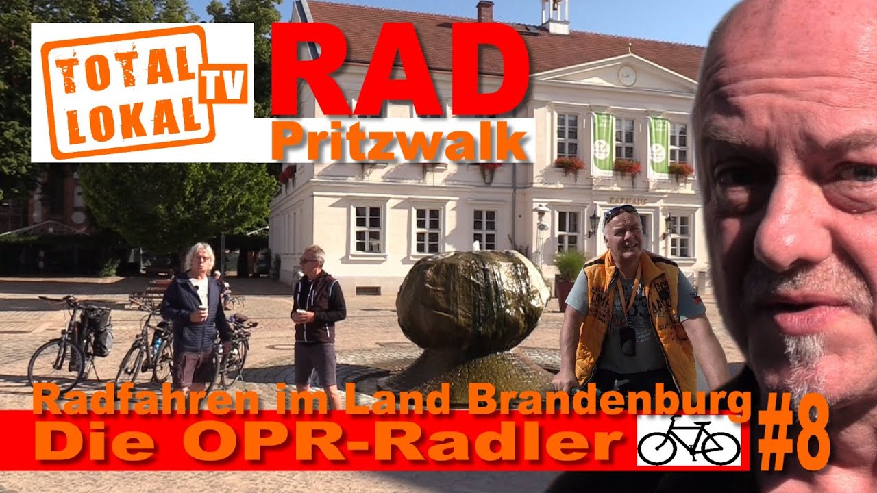 PRITZWALK - "RAD" totallokal.tv - Mit dem E-Bike durch das Land Brandenburg (Prignitz) Wittstock-tv
