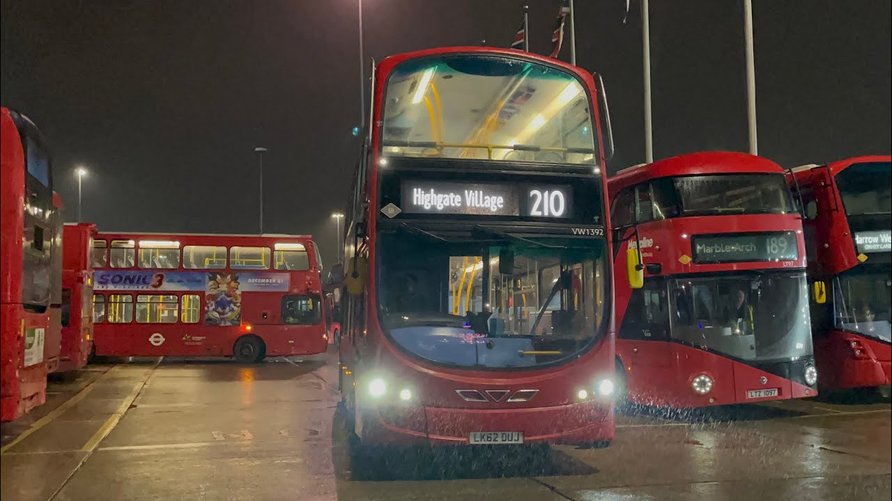 London Buses at Brent Cross Shopping Centre 20/12/24
