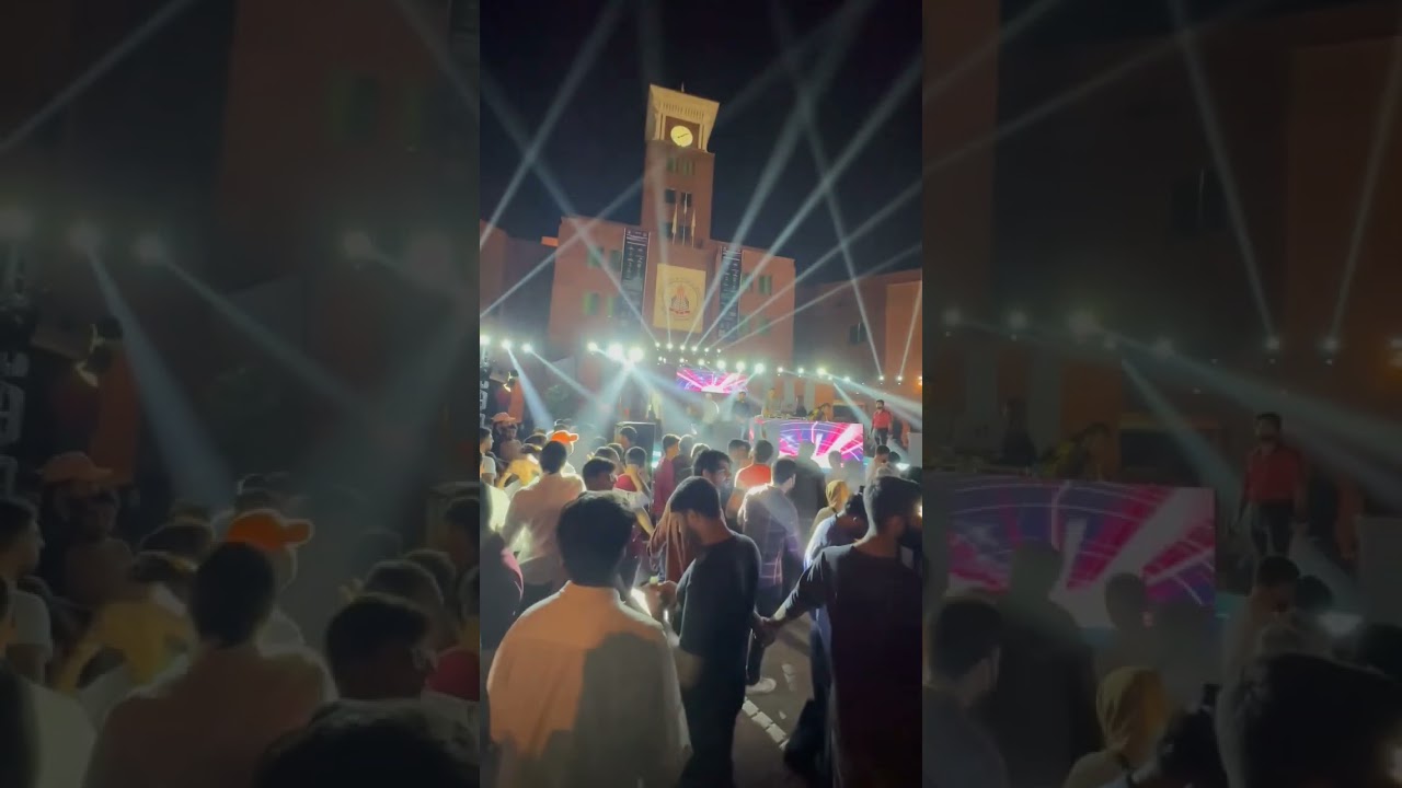 Dj Night in UCP LAHORE - Social Night in UCP LAHORE #universitycampus #live