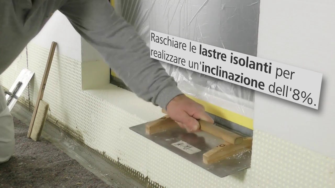 20 StoTherm: Successiva installazione di soglie per balconi e davanzali