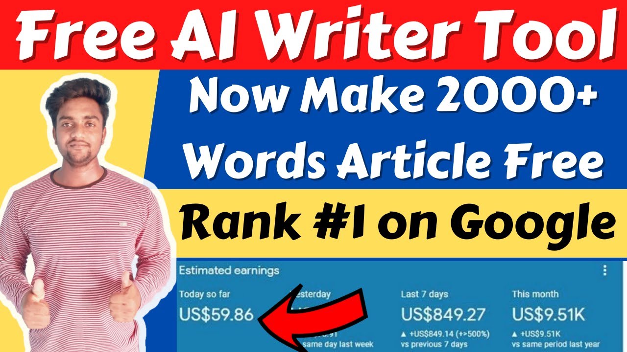 New AI Writer Tool to Create 2000+ Words Article in Just 2 Minutes|Article Writer |Article Generator