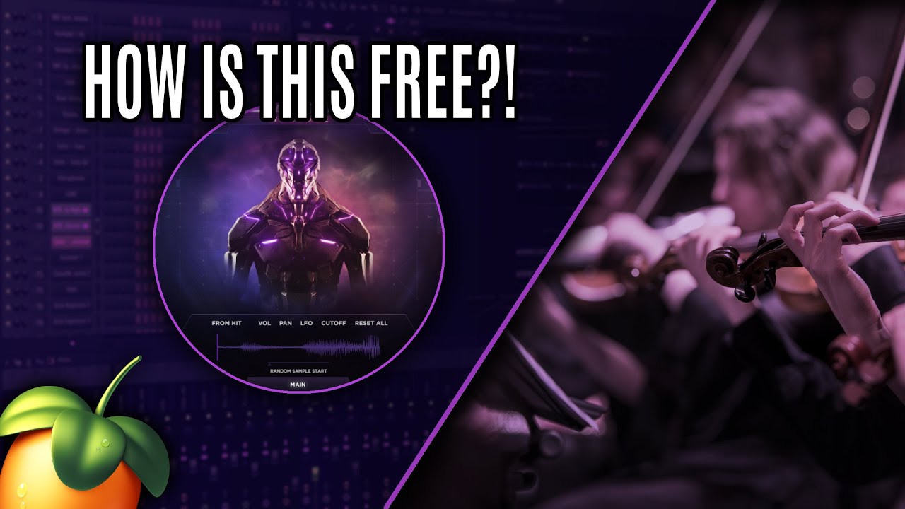 Make an EPIC Orchestral Rap Beat using FREE VSTs | FL Studio Tutorial