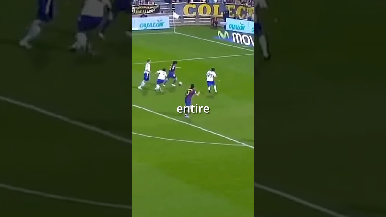 Messi dripples the entire team😳
