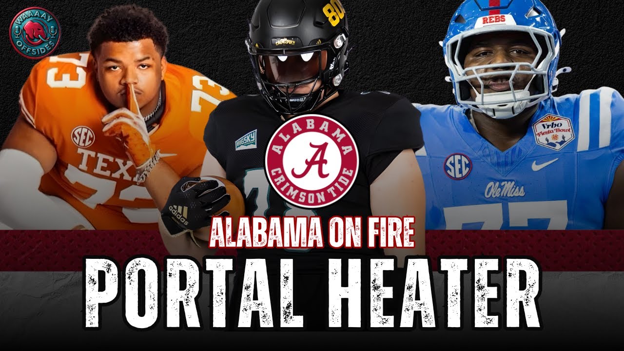 Alabama Just Went Crazy in the Transfer Portal